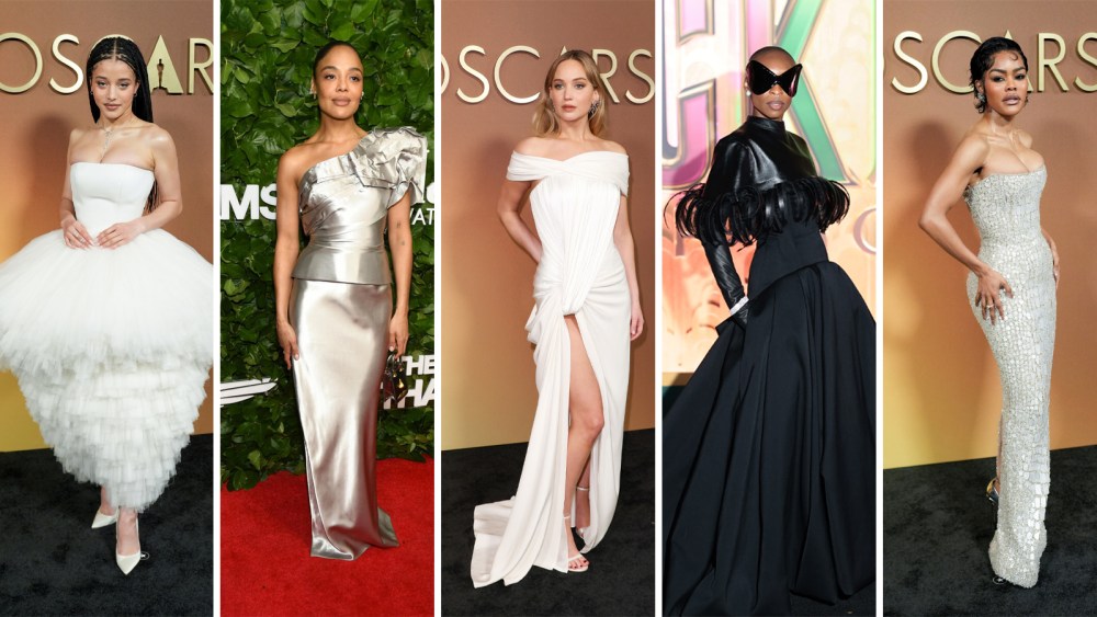 Chase Infiniti, Tessa Thompson, Jennifer Lawrence, Cynthia Erivo, and Teyana Taylor