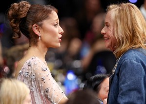 Ariana Grande and Amy Madigan