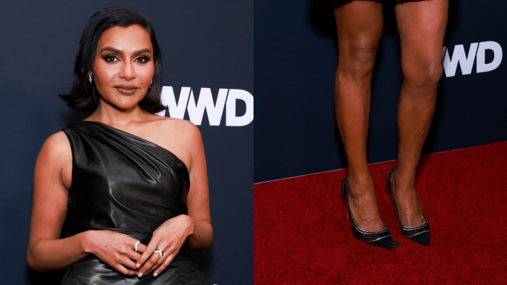 Mindy Kaling at the 2026 WWD Style Awards held at the Regent Santa Monica Beach on January 09, 2026 in Santa Monica, California.