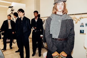 Backstage at Paul Smith Fall 2026 Ready-to-Wear Collection