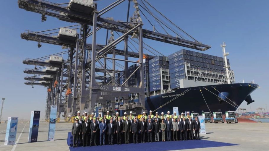 ed Sea Container Terminals (RSCT) hosted its grand opening Friday, marking Egypt’s first semi-automated container terminal.