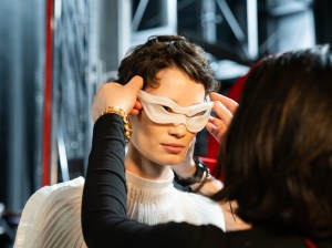 Backstage at Robert Wun Spring 2026 Couture at Paris Couture Week