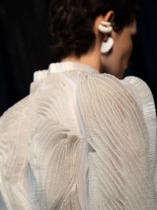 Backstage at Robert Wun Spring 2026 Couture at Paris Couture Week