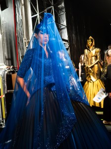 Backstage at Robert Wun Spring 2026 Couture at Paris Couture Week