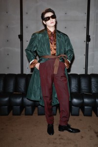 Wei Daxun at the Saint Laurent Men’s Fall/Winter 2026 fashion show as part of Paris Men’s Fashion Week held at Bourse du Commerce on January 27, 2026 in Paris, France.
