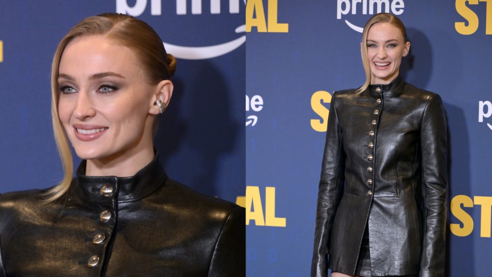 Sophie Turner wore Khaite at the "Steal" BAFTA screening on Jan. 12 in London.