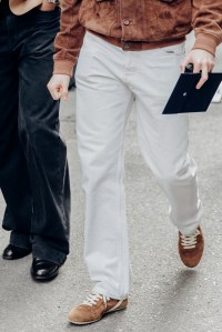 Street Style Shoes at Milan Men's Fashion Week