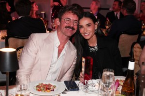 Brad Goreski and Demi Moore