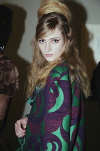 Tossled Hair at Anna Sui