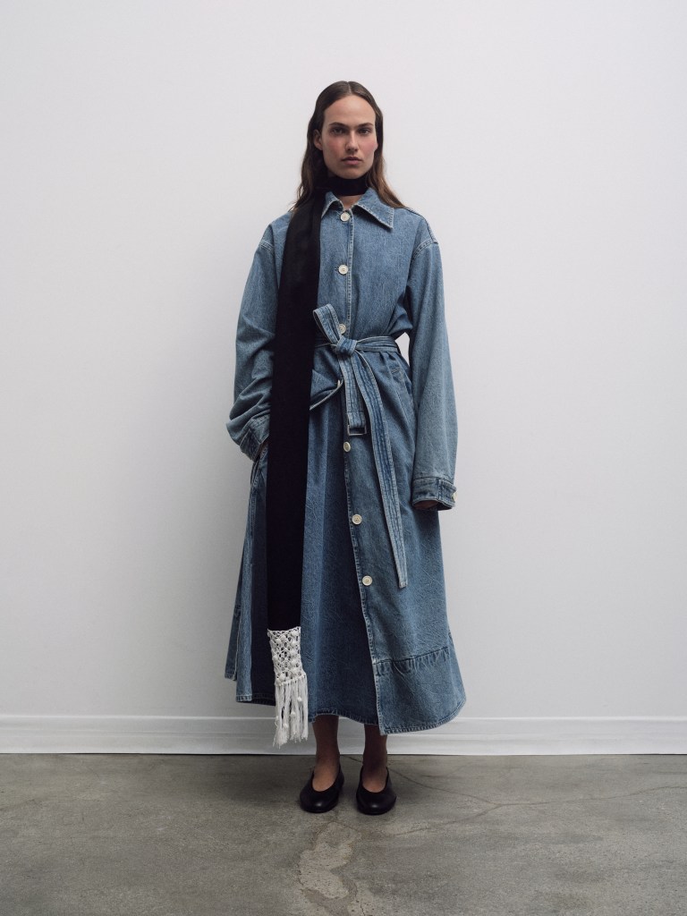 A look from the Agolde x Maria McManus collection.