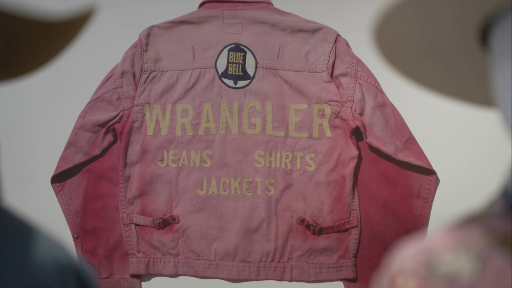 The original Wrangler Champion rodeo jacket from the 1950s.