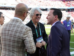 Jon Bon Jovi attends the Super Bowl LX Pregame at Levi's Stadium on February 08, 2026 in Santa Clara, California.