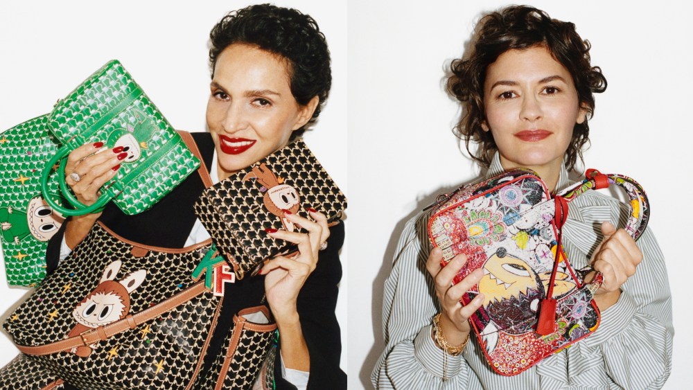 Farida Khelfa and Audrey Tautou