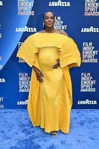 Wunmi Mosaku at the 2026 Film Independent Spirit Awards held at the Hollywood Palladium on February 15, 2026 in Los Angeles, California.