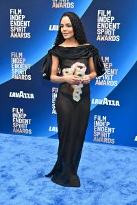 Tessa Thompson at the 2026 Film Independent Spirit Awards held at the Hollywood Palladium on February 15, 2026 in Los Angeles, California.