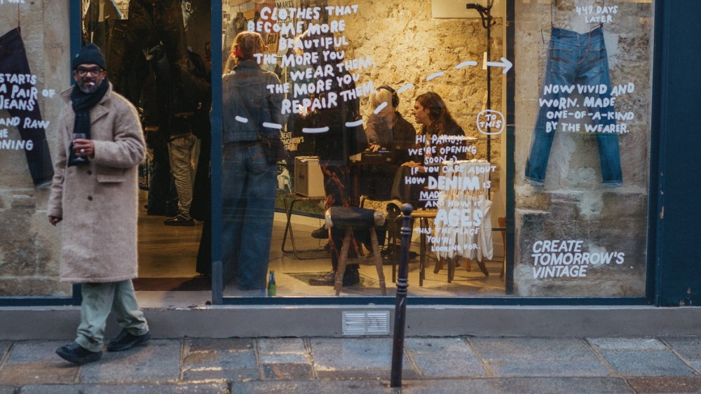 Nudie Jeans Paris location Marais.