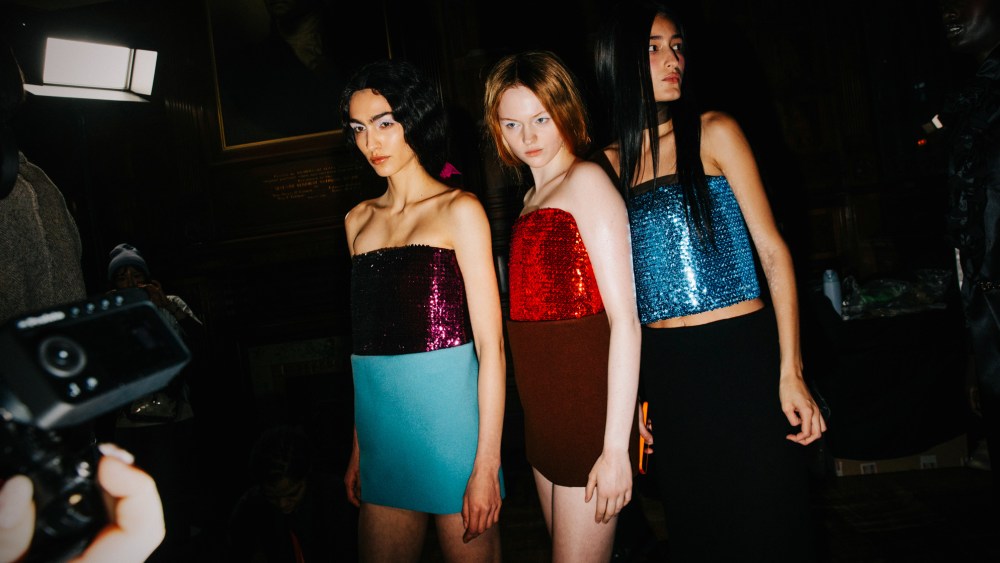 Backstage at Marc Jacobs Spring 2026 Ready-to-Wear Collection at New York Fashion Week