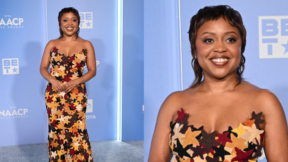 Quinta Brunson at the NAACP Image Awards 2026.
