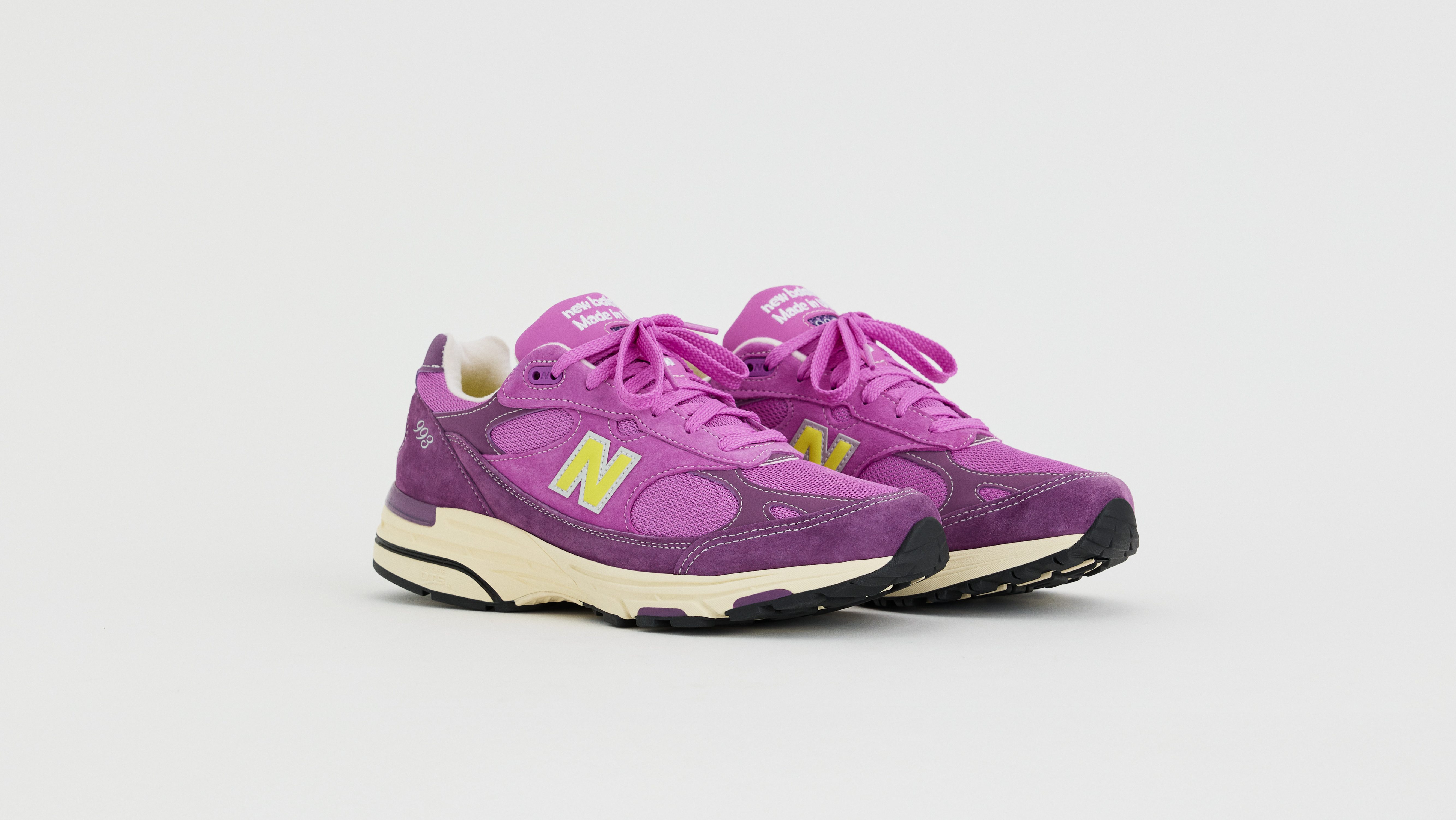 New Balance 993 Passion Fruit/Dusted Grape/Firefly.