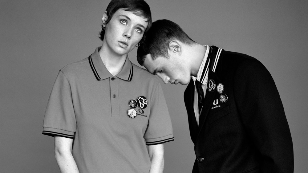 Looks from the Fred Perry x Kris Van Assche collaboration.