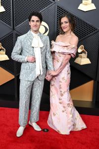 Darren Criss and Mia Swier at the 68th GRAMMY Awards held at the Crypto.com Arena on February 01, 2026 in Los Angeles, California.
