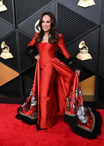 Deborah Silver at the 68th GRAMMY Awards held at the Crypto.com Arena on February 01, 2026 in Los Angeles, California.