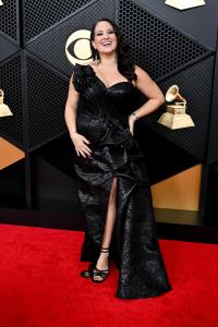 Nicole Zuraitis at the 68th GRAMMY Awards held at the Crypto.com Arena on February 01, 2026 in Los Angeles, California.