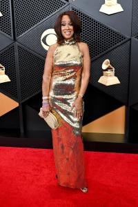 Gayle King at the 68th GRAMMY Awards held at the Crypto.com Arena on February 01, 2026 in Los Angeles, California.