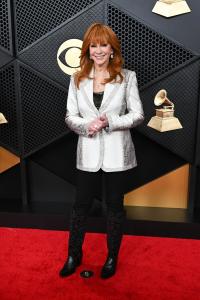 Reba McEntire at the 68th GRAMMY Awards held at the Crypto.com Arena on February 01, 2026 in Los Angeles, California.
