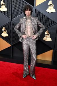 Sombr at the 68th GRAMMY Awards held at the Crypto.com Arena on February 01, 2026 in Los Angeles, California.