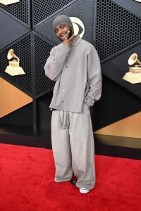 6lack at the 68th GRAMMY Awards held at the Crypto.com Arena on February 01, 2026 in Los Angeles, California.