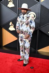 Jamie Foxx at the 68th GRAMMY Awards held at the Crypto.com Arena on February 01, 2026 in Los Angeles, California.