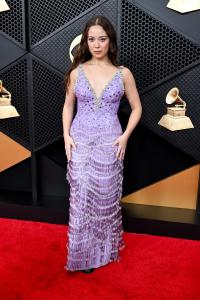 Laufey at the 68th GRAMMY Awards held at the Crypto.com Arena on February 01, 2026 in Los Angeles, California.