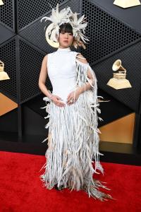 Rei Ami at the 68th GRAMMY Awards held at the Crypto.com Arena on February 01, 2026 in Los Angeles, California.