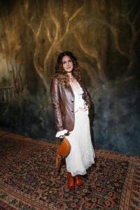 Lana Del Rey at the Ralph Lauren fashion show as part of RTW Fall 2026 on February 10, 2026 in New York, New York.