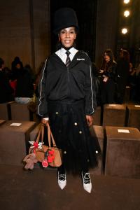 June Ambrose at the Coach fashion show as part of RTW Fall 2026 held at Cipriani on February 11, 2026 in New York, New York.