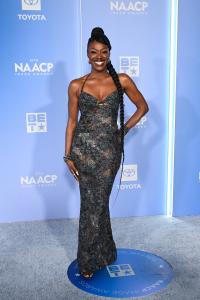 Shiobann Amisial at the 57th NAACP Image Awards held at the Pasadena Civic Auditorium on February 28, 2026 in Los Angeles, California.