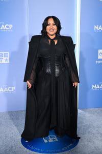 Cheryl "Salt" James of Salt-N-Pepa at the 57th NAACP Image Awards held at the Pasadena Civic Auditorium on February 28, 2026 in Los Angeles, California.