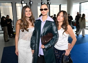 Sara Walker, Pia Mance and Isabelle Alain  at the Proenza Schouler Fall 2026 Ready-to-Wear show