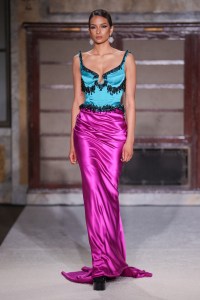 Sergio Hudson Fall 2026 ready-to-wear collection at New York Fashion Week.