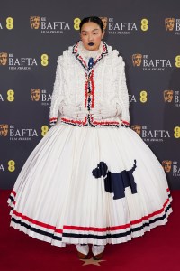 LONDON, ENGLAND - FEBRUARY 22: Audrey Nuna attends the 2026 EE BAFTA Film Awards at The Royal Festival Hall on February 22, 2026 in London, England. (Photo by Dominic Lipinski/Getty Images)
