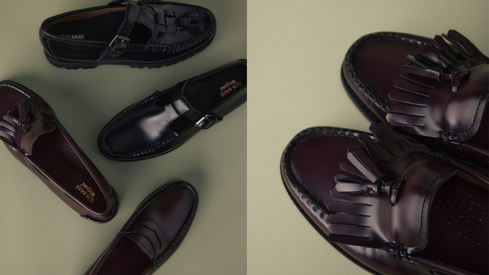 GH Bass, loafers, dress shoes, shoes, footwear