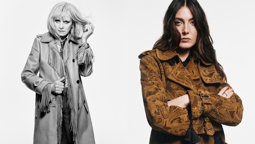 Twiggy, Maya Wigram Front Burberry Summer 2026 Campaign