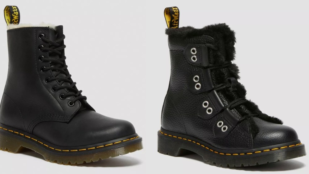 Dr. Martens boots for snow.