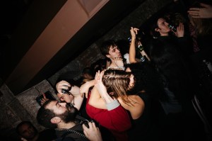 The scene at the Emily Dawn Long Disco Dance Party