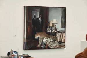 The scene inside Frieze Los Angeles 2026.