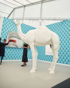 The scene inside Frieze Los Angeles 2026.