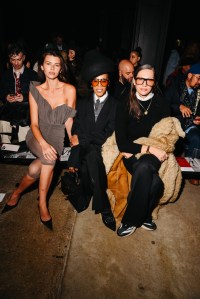 Georgia Fowler, June Ambrose and Jenna Lyons