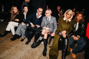 Willow Lindley, Rachel Besser, Steven Kolb, Thom Browne and Monica