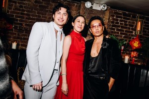 Hudson Williams, Eva Chen and Prabal Gurung.